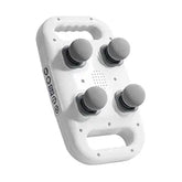 4-Head Massage Gun Deep Tissue Pro - Electric Massager Machine Pain Relief 20 & 6 Massage Modes, Timing Full Body Massager for Pain Relief, Back, Legs, Neck, Multicolour