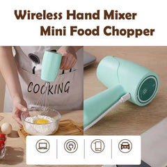 Wireless electric mixer