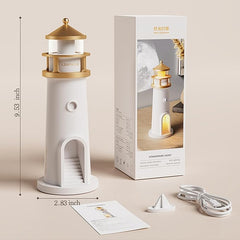 Moon Projection Lighthouse Lamp
