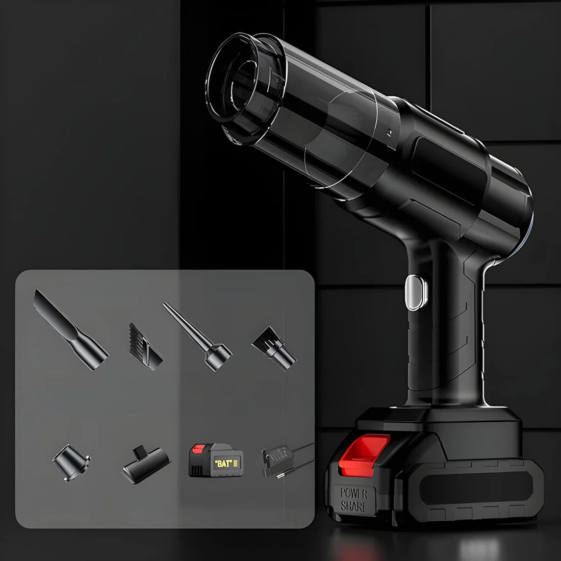 Multifunction 240V Wireless Handheld Vacuum Cleaner (1 Set)