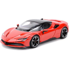 Diecast Red ferari SF90 Scale Model