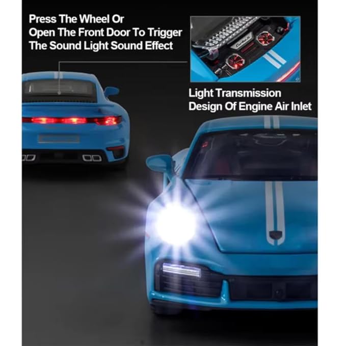 1:32 Porsche Carrera 911 Toy Car Model