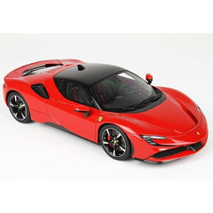 Diecast Red ferari SF90 Scale Model