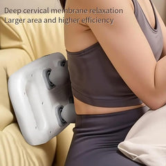 4-Head Massage Gun Deep Tissue Pro - Electric Massager Machine Pain Relief 20 & 6 Massage Modes, Timing Full Body Massager for Pain Relief, Back, Legs, Neck, Multicolour
