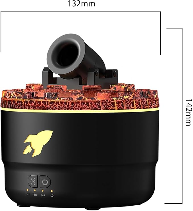 Cannon Blast Aroma Humidifier with LED Lights