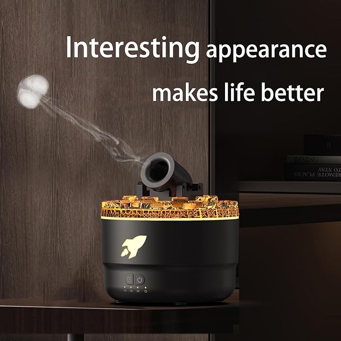 Cannon Blast Aroma Humidifier with LED Lights