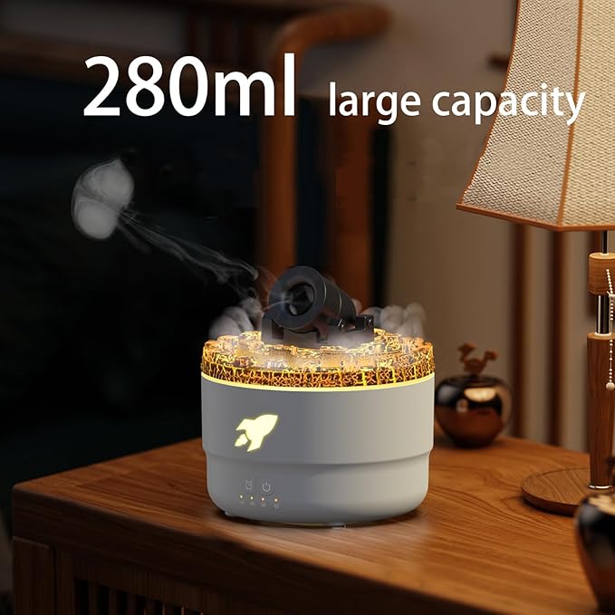 Cannon Blast Aroma Humidifier with LED Lights