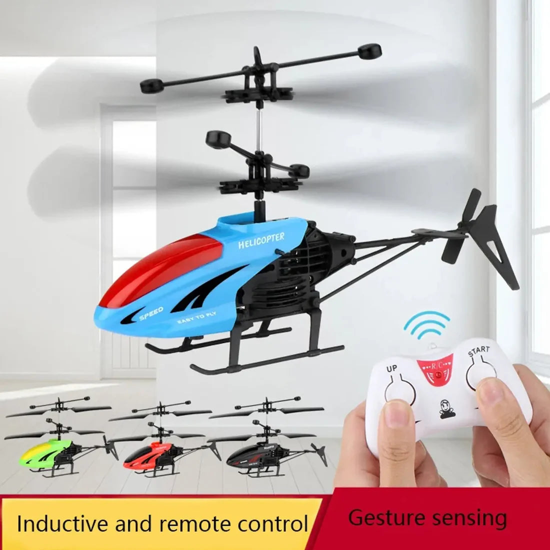 Remote Control Helicopter for Kids – USB Rechargeable RC Toy