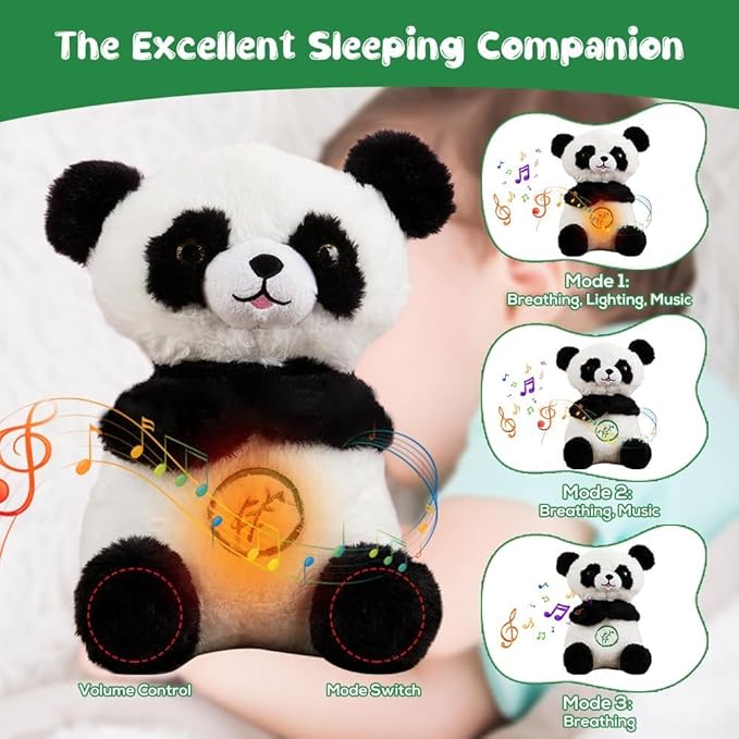 The breathing teddy bear