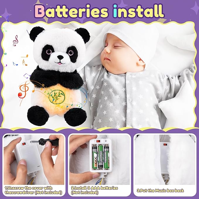 The breathing teddy bear