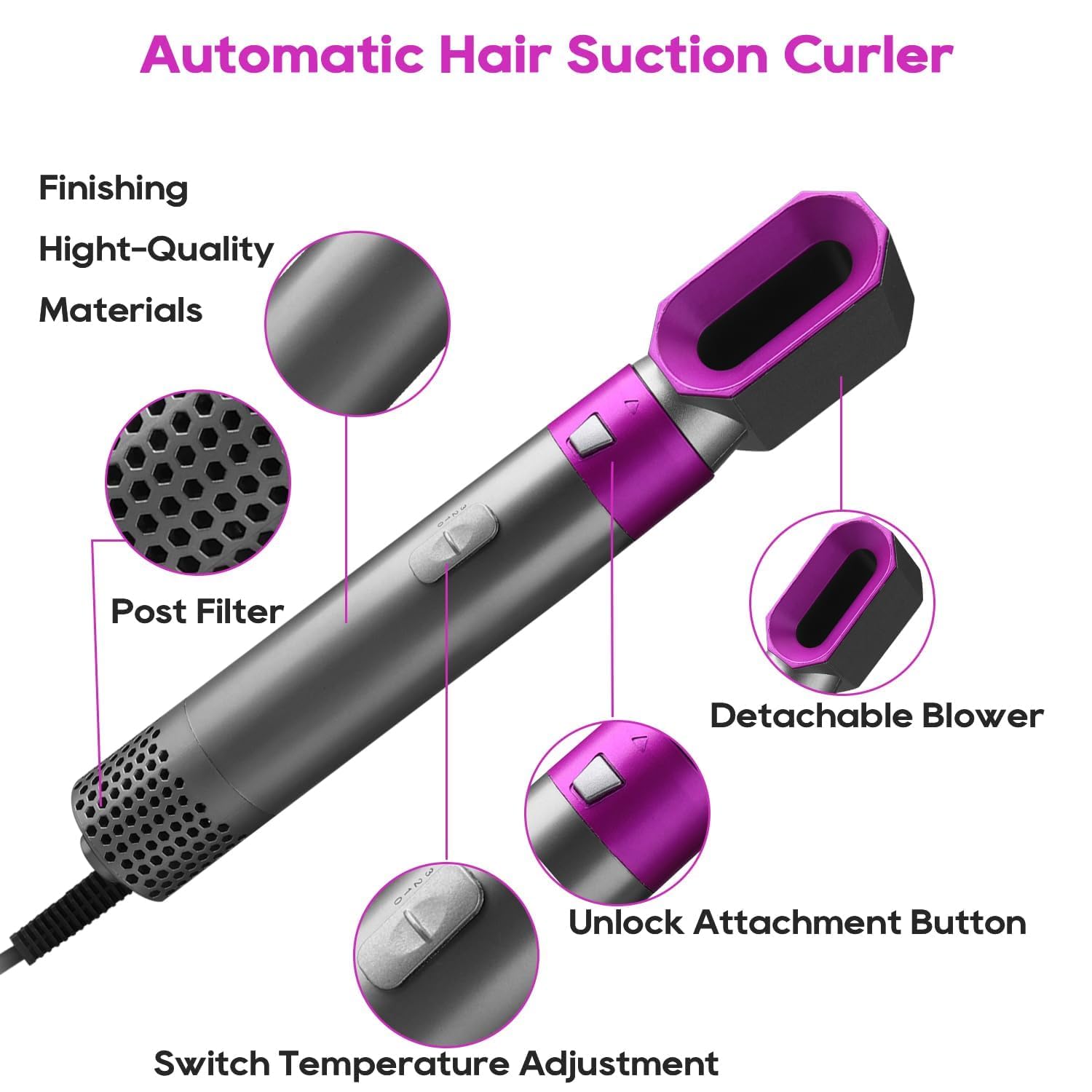 𝟓-𝐢𝐧-𝟏 𝐒𝐭𝐲𝐥𝐢𝐧𝐠 Hot Air brush