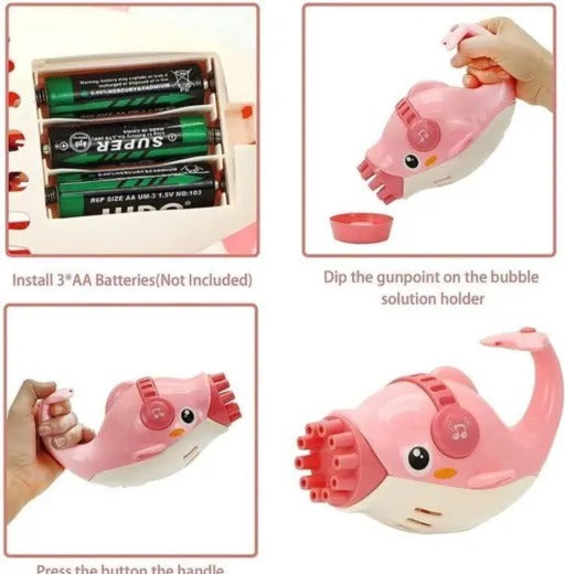 Dolphin Bubble Gun