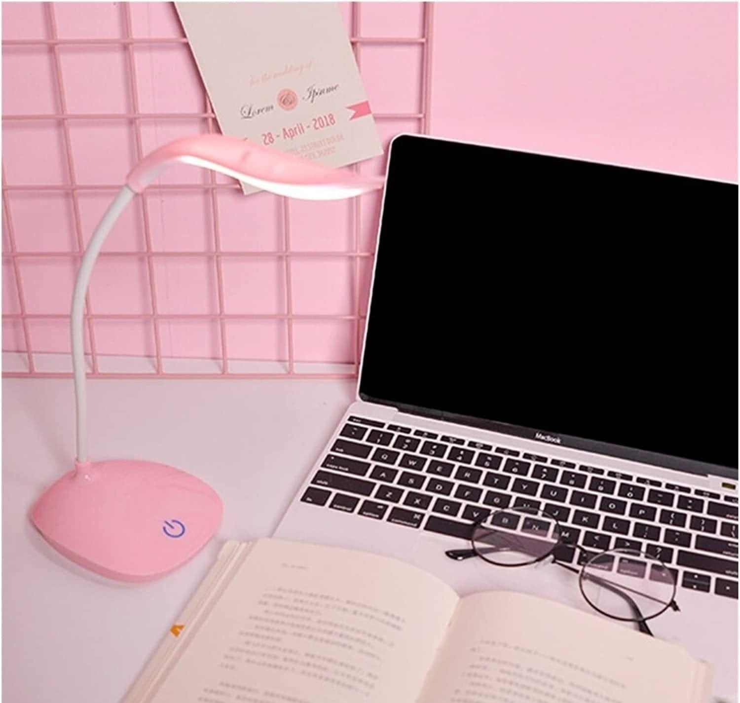 Table Lamp for Study Led Light, Led Desk Light Touch Control Eye Caring, Desk Lamp