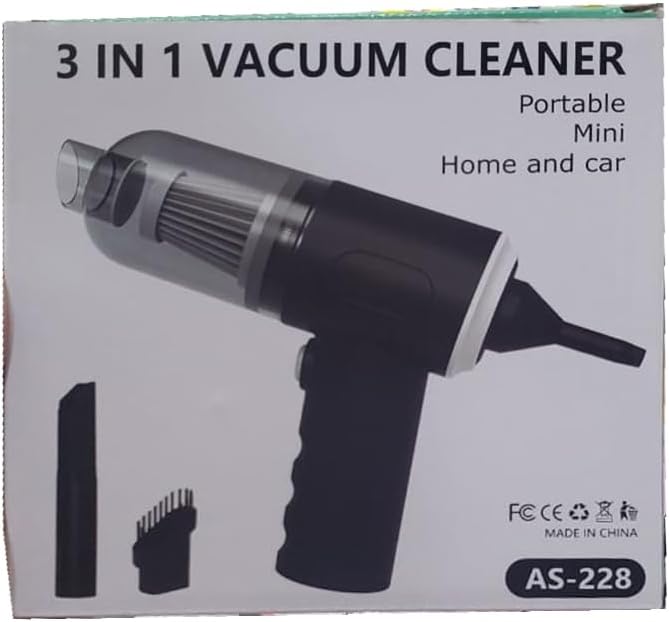 Portable Vacuum Cleaner 3 in 1 for Car