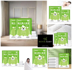 Disposable Bed Sheets Cover Pillowcase
