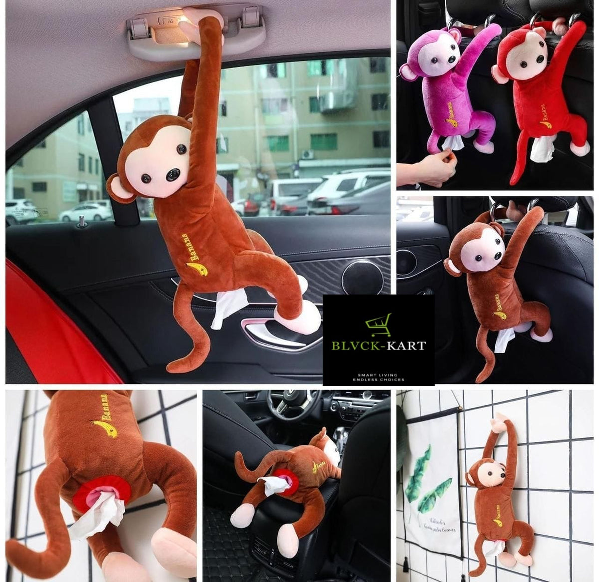 Creative Monkey Tissue Box