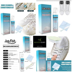 100ML Portable White Shoe Foam Cleaner